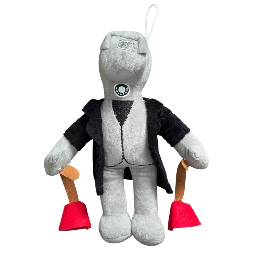 Skibidi Toilet Plunger Cameraman 11" Plush Toy Stuffed Figure‎